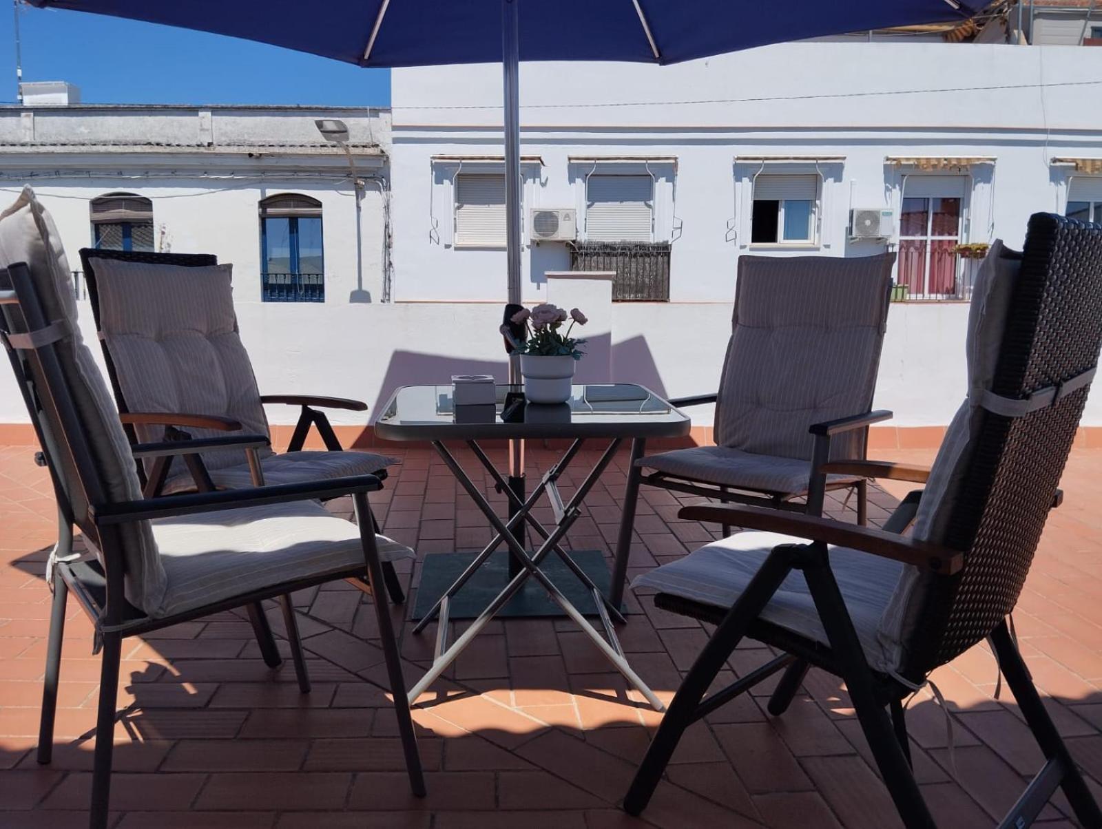 Apartamento 2 Habitaciones Sanlucar La Mayor N-431 Sevilla-Huelva Dış mekan fotoğraf