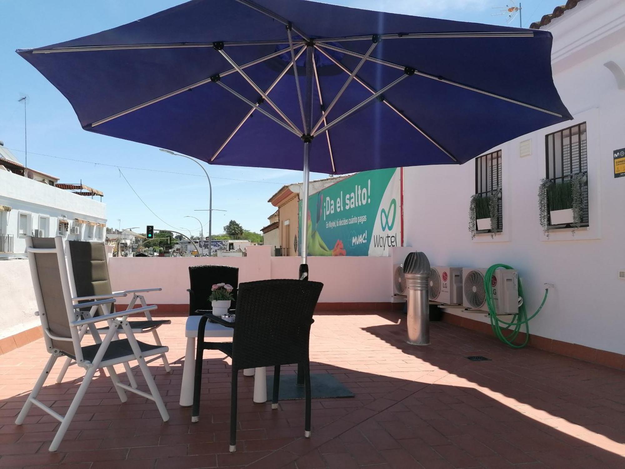 Apartamento 2 Habitaciones Sanlucar La Mayor N-431 Sevilla-Huelva Oda fotoğraf