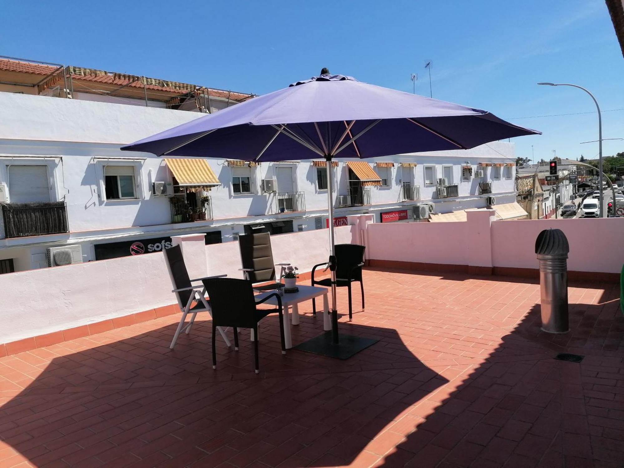 Apartamento 2 Habitaciones Sanlucar La Mayor N-431 Sevilla-Huelva Oda fotoğraf