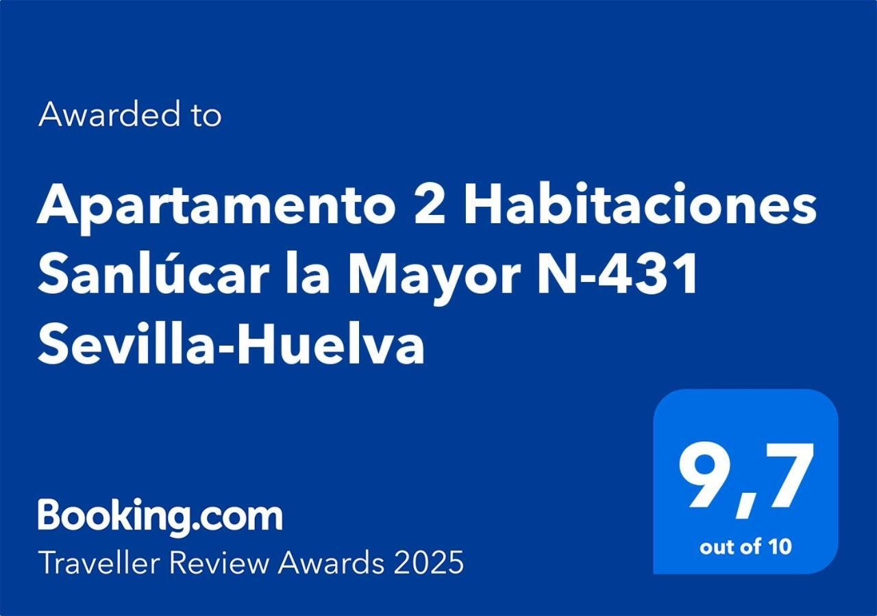 Apartamento 2 Habitaciones Sanlucar La Mayor N-431 Sevilla-Huelva Dış mekan fotoğraf
